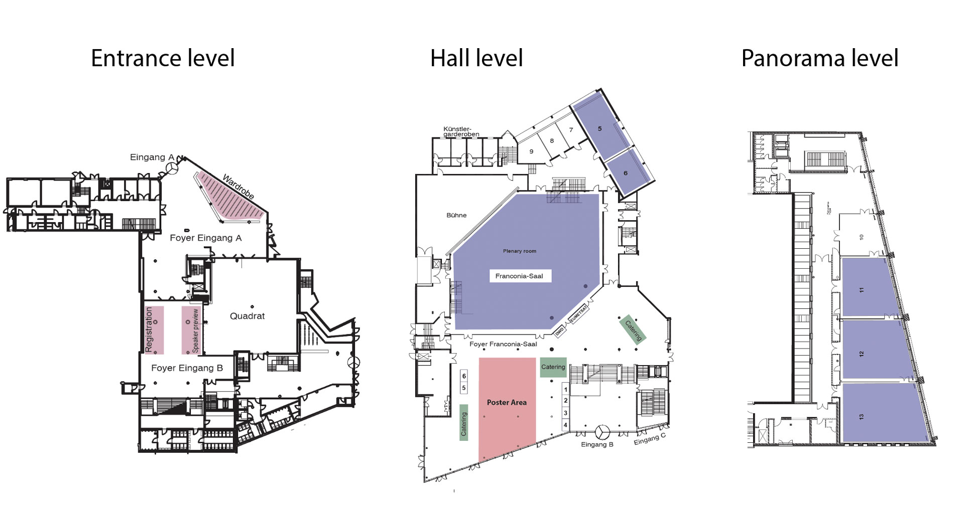 Eumetsat 2024 venue - ground floor